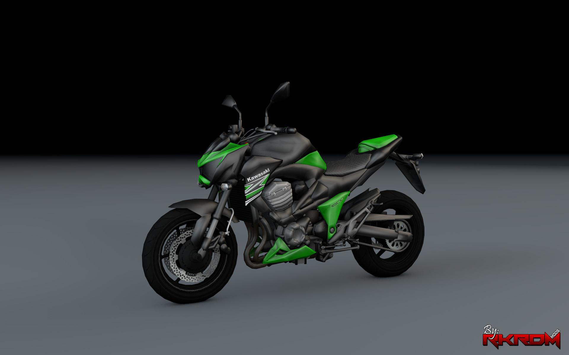 2014 Kawasaki Z800 Gta5 9249